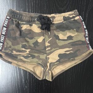 Bershka Camouflage Shorts